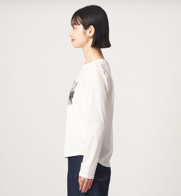 UNITED ARROWS green label relaxing「ロゴ  ロングスリーブ カットソー」|Tシャツ・カットソー|