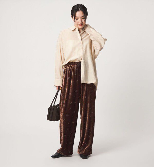 UNITED ARROWS green label relaxing「シシュウ ベロア パンツ」|その他|