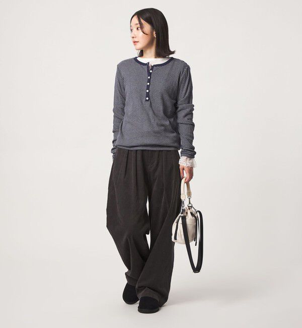 UNITED ARROWS green label relaxing「【WEB限定】＜at ease＞コーデュロイ タック パンツ」|その他|