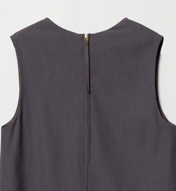 UNITED ARROWS green label relaxing「Vネック ジャンパースカート マシンウォッシャブル」|ワンピース|