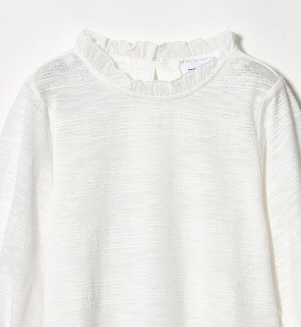 UNITED ARROWS green label relaxing「カット ジャガード ブラウス / キッズ 100cm-130cm」|Tシャツ・カットソー|