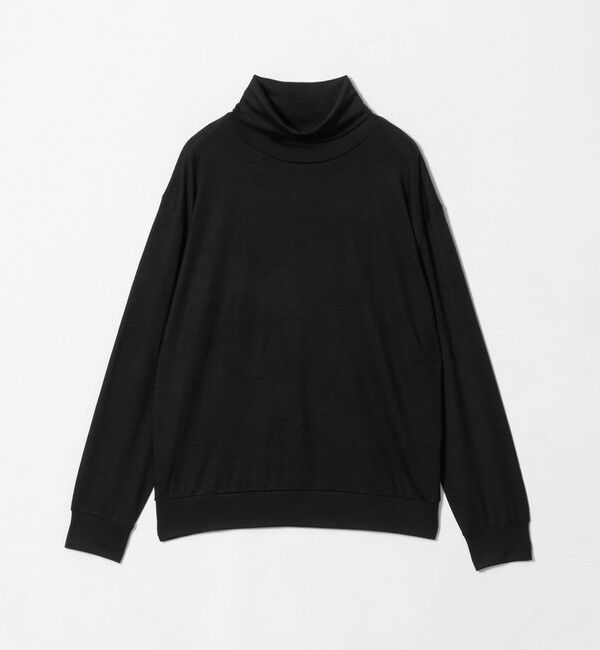 UNITED ARROWS green label relaxing「＜SLOANE＞WL タートルネック ロングスリーブ Tシャツ」|Tシャツ・カットソー|BLACK