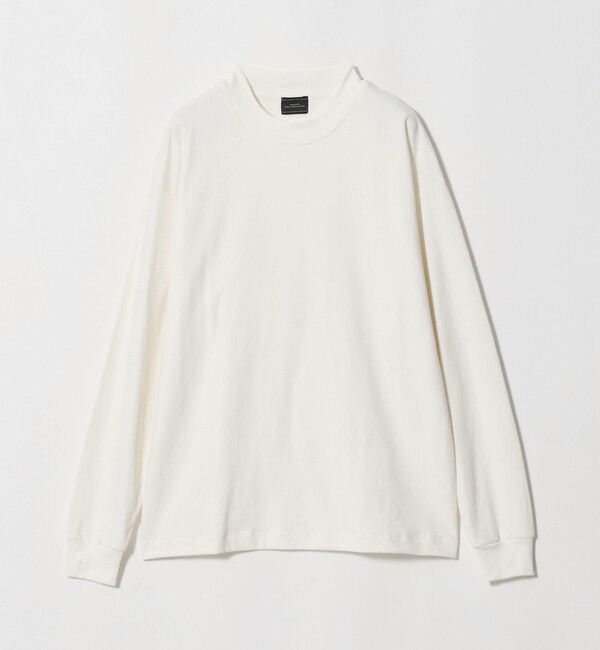 UNITED ARROWS green label relaxing「ハイゲージ モクロディ クルーネック 長袖 Tシャツ カットソー」|Tシャツ・カットソー|WHITE