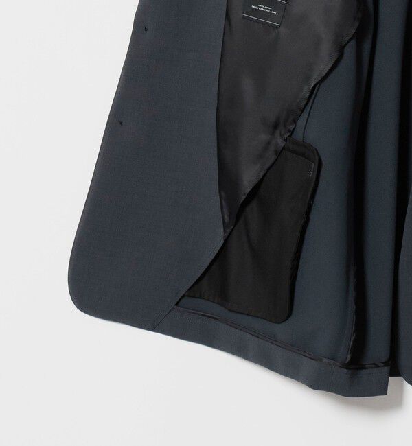 UNITED ARROWS green label relaxing「ダブルクロス ルーズ ジャケット -2WAYストレッチ-」|テーラードジャケット|