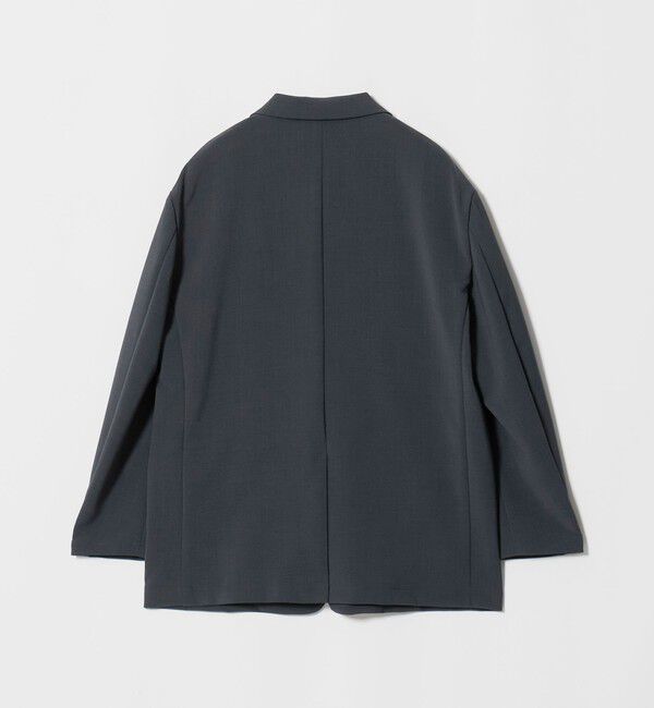 UNITED ARROWS green label relaxing「ダブルクロス ルーズ ジャケット -2WAYストレッチ-」|テーラードジャケット|