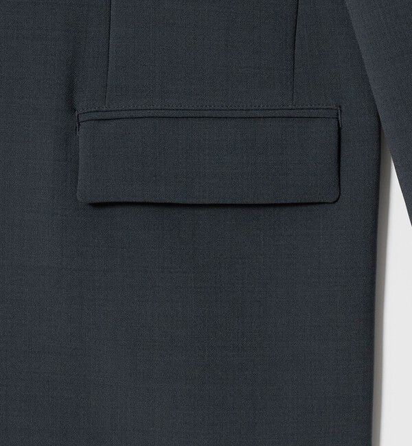 UNITED ARROWS green label relaxing「ダブルクロス ルーズ ジャケット -2WAYストレッチ-」|テーラードジャケット|