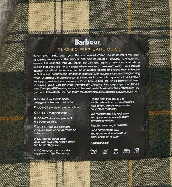 UNITED ARROWS green label relaxing「＜Barbour＞オーバーサイズ トランスポート ワックス ショート ジャケット」|その他|