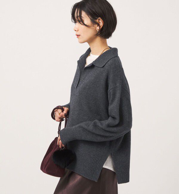 UNITED ARROWS green label relaxing「【結論シリーズ】エリ・エリートニット」|ニット・セーター|