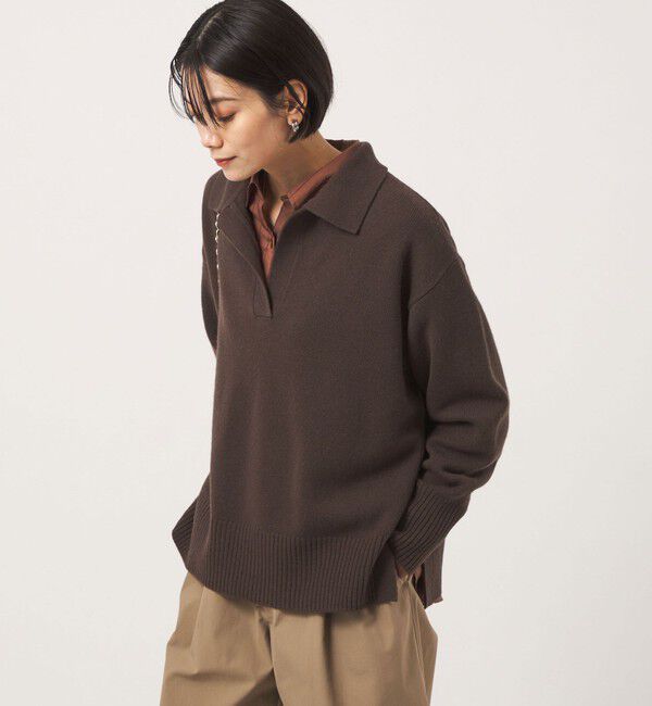 UNITED ARROWS green label relaxing「【結論シリーズ】エリ・エリートニット」|ニット・セーター|