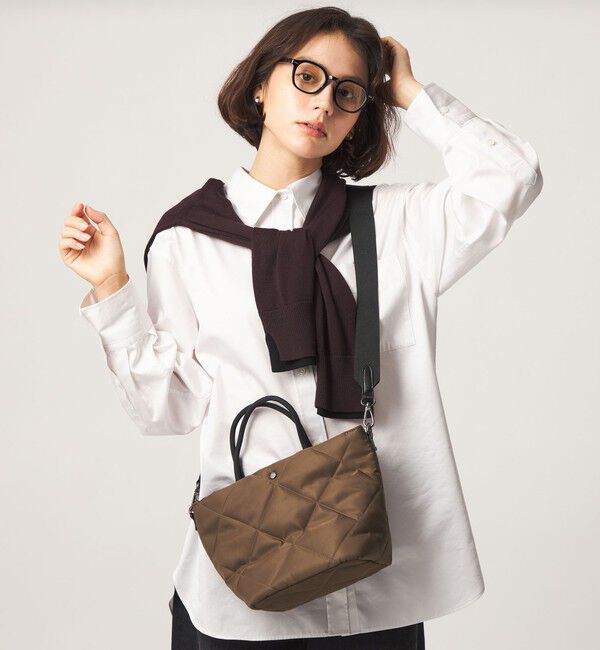 UNITED ARROWS green label relaxing「＜PARTE＞キルティング 2WAYバッグ / トートバッグ / ショルダーバッグ はっ水」|トートバッグ|