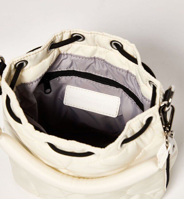 UNITED ARROWS green label relaxing「【WEB限定】＜PARTE＞キルティング ドロストバッグ ミニ / ショルダーバッグ はっ水」|ショルダー・メッセンジャー|