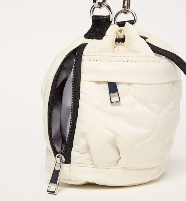 UNITED ARROWS green label relaxing「【WEB限定】＜PARTE＞キルティング ドロストバッグ ミニ / ショルダーバッグ はっ水」|ショルダー・メッセンジャー|