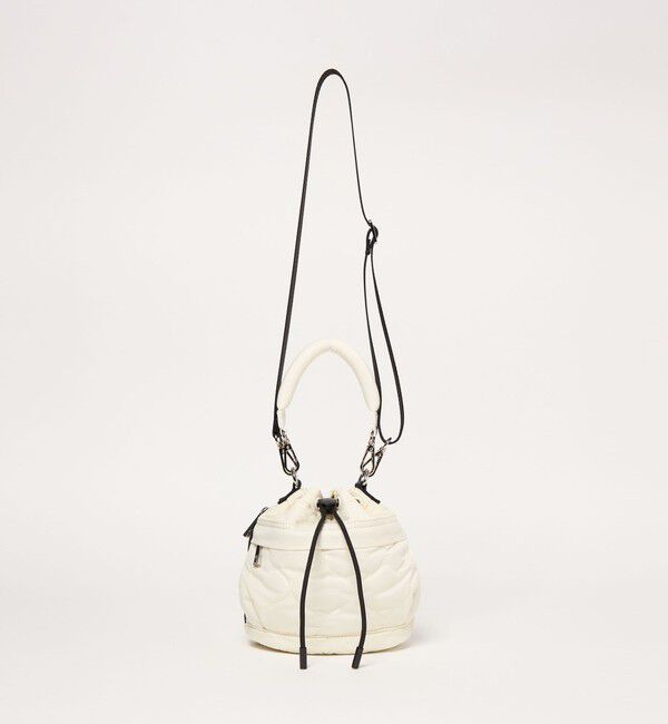 UNITED ARROWS green label relaxing「【WEB限定】＜PARTE＞キルティング ドロストバッグ ミニ / ショルダーバッグ はっ水」|ショルダー・メッセンジャー|