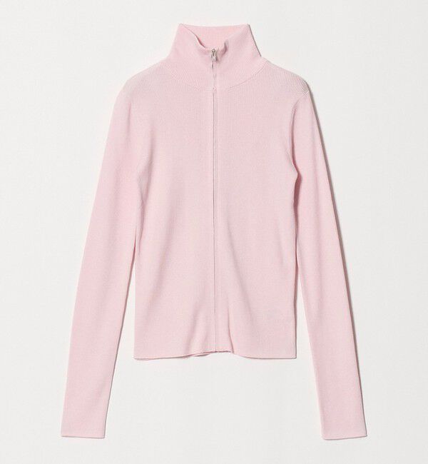 STEVEN ALAN「＜Steven Alan＞リブ ジップアップ プルオーバー」|カーディガン|