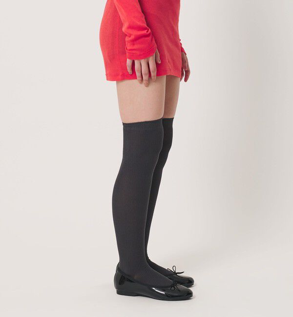 ATTISESSION「＜ATTISESSION＞リブ ハイソックス」|ソックス|