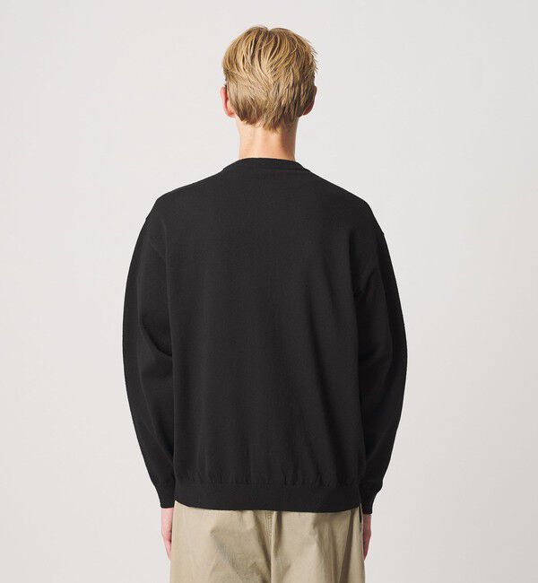 BEAUTY&YOUTH UNITED ARROWS「フェザーヤーン クルーネック カーディガン ウォッシャブル」|カーディガン|