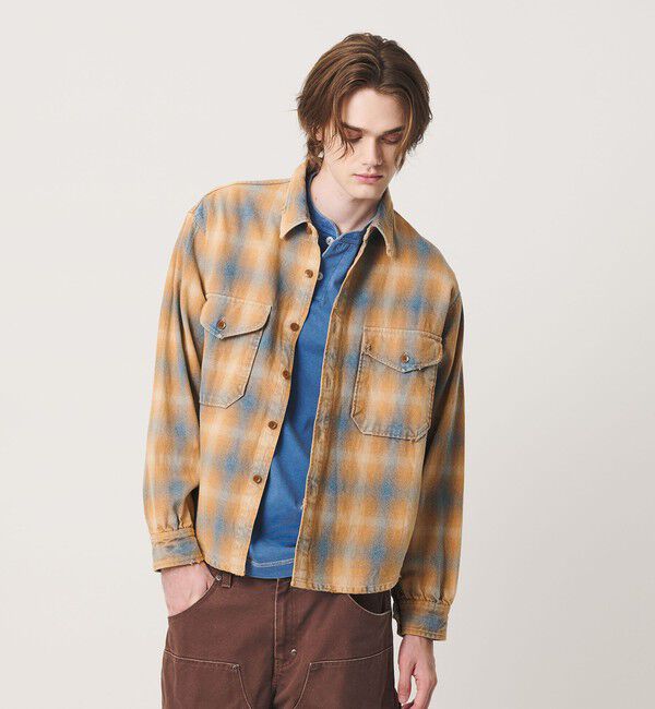 California General Store「＜PENDLETON &times; CGS.＞ダメージ ネル チェック シャツ」|シャツ・ブラウス|