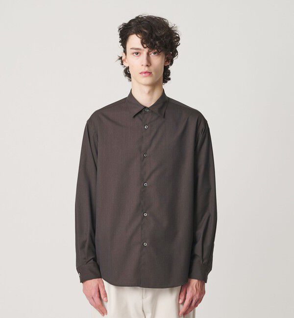 BEAUTY&YOUTH UNITED ARROWS「尾州 ウーステッド レギュラー シャツ GRANDE TAPERD型 ウォッシャブル MADE IN JAPAN」|シャツ・ブラウス|