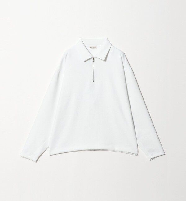 BEAUTY&YOUTH UNITED ARROWS「FUSION TWILL ハーフジップ カットソー UVカット タテヨコストレッチ 」|Tシャツ・カットソー|