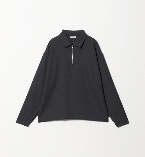 BEAUTY&YOUTH UNITED ARROWS「FUSION TWILL ハーフジップ カットソー UVカット タテヨコストレッチ 」|Tシャツ・カットソー|