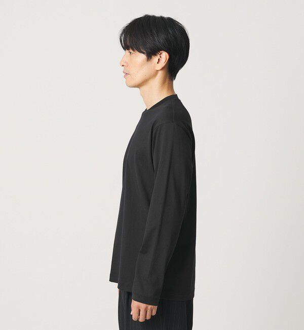 BEAUTY&YOUTH UNITED ARROWS「ハイゲージ オーガニック クルーネック カットソー 抗菌防臭」|Tシャツ・カットソー|