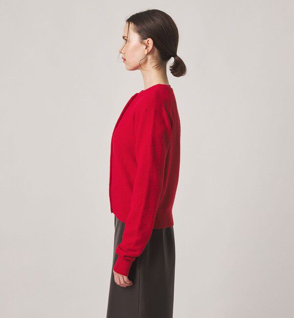 STEVEN ALAN「＜Steven Alan＞ウール ナイロン キャメル ミックス カーディガン」|カーディガン|
