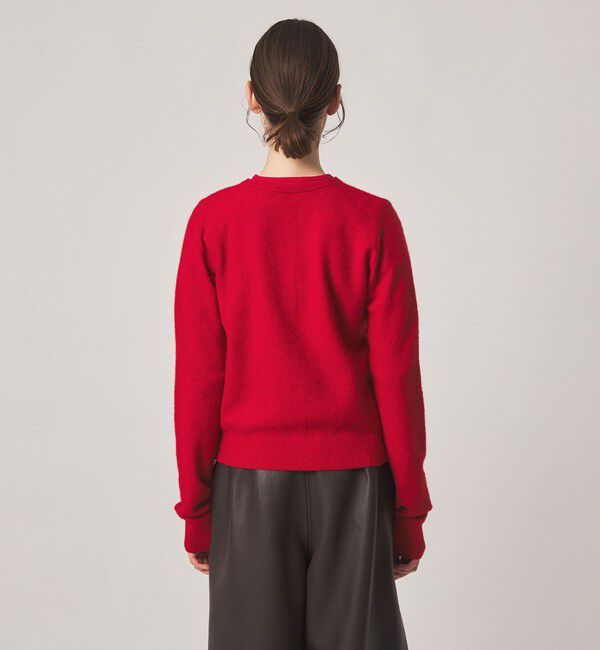 STEVEN ALAN「＜Steven Alan＞ウール ナイロン キャメル ミックス カーディガン」|カーディガン|
