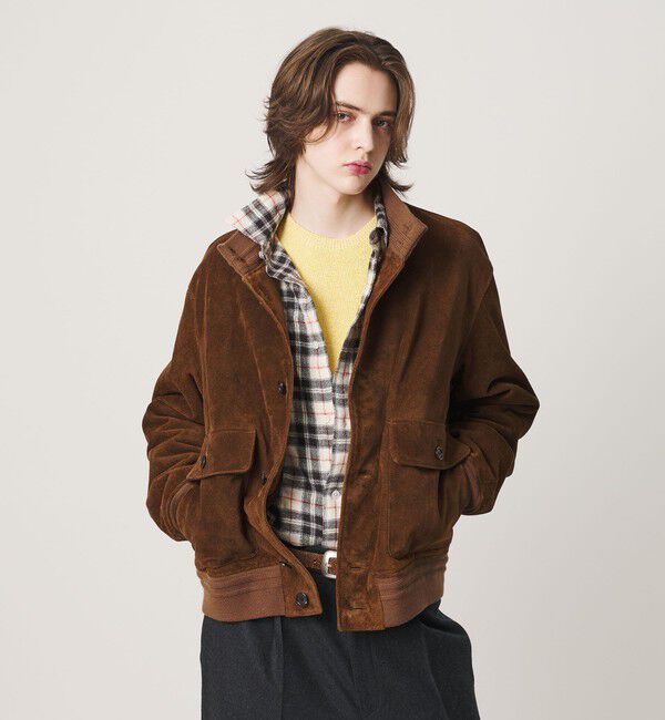 BEAUTY&YOUTH UNITED ARROWS「HI-LINE スエード ヴァルスター ブルゾン 」|その他|