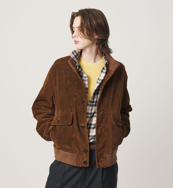 BEAUTY&YOUTH UNITED ARROWS「HI-LINE スエード ヴァルスター ブルゾン 」|その他|