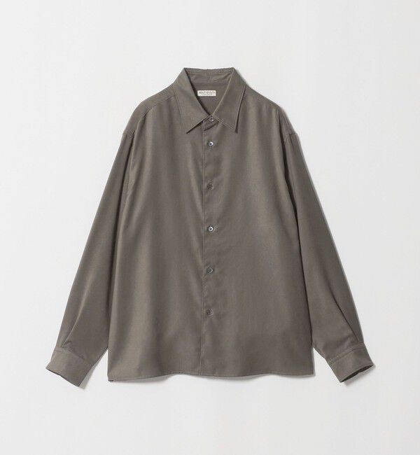 BEAUTY&YOUTH UNITED ARROWS「スエードタッチ レギュラー スクエア シャツ FORM型」|シャツ・ブラウス|