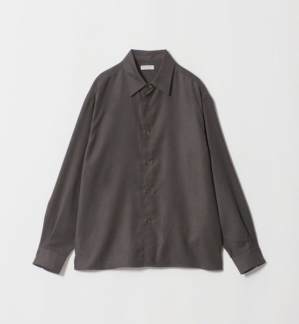 BEAUTY&YOUTH UNITED ARROWS「スエードタッチ レギュラー スクエア シャツ FORM型」|シャツ・ブラウス|