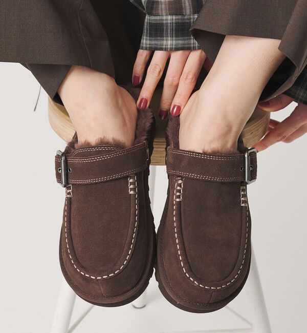 BEAUTY&YOUTH UNITED ARROWS「【国内EXCLUSIVE】＜UGG＞ゴールデンスター クロッグ サンダル スリッポン」|モカシン|