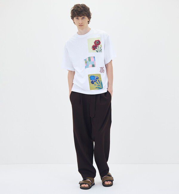 CABaN「ウールギャバジン ベルテッドパンツ」|その他|