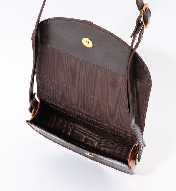 TOMORROWLAND GOODS「【別注】GLENROYAL Saddle Shoulder Bag ブライドルレザー ショルダーバッグ」|ショルダー・メッセンジャー|