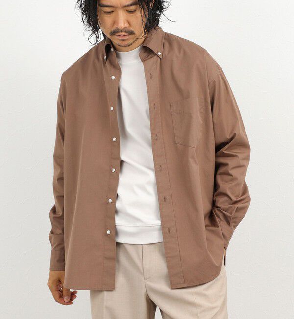 NOLLEY'S goodman「《ビジカジ対応》シルケットスムース クルーネック ドレスロンT 26AW」|Tシャツ・カットソー|