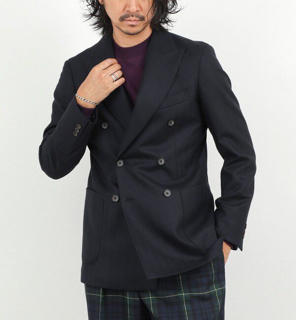 NOLLEY'S goodman「《ビジカジ対応》シルケットスムース クルーネック ドレスロンT 26AW」|Tシャツ・カットソー|