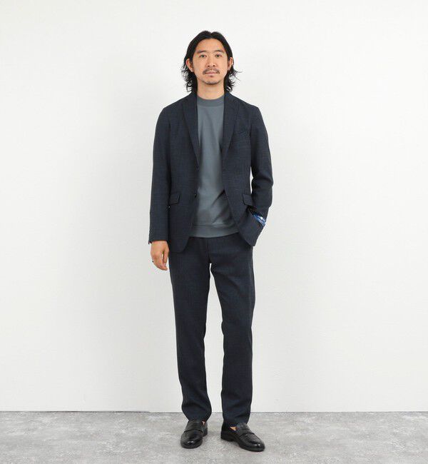 NOLLEY'S goodman「《ビジカジ対応》シルケットスムース クルーネック ドレスロンT 26AW」|Tシャツ・カットソー|