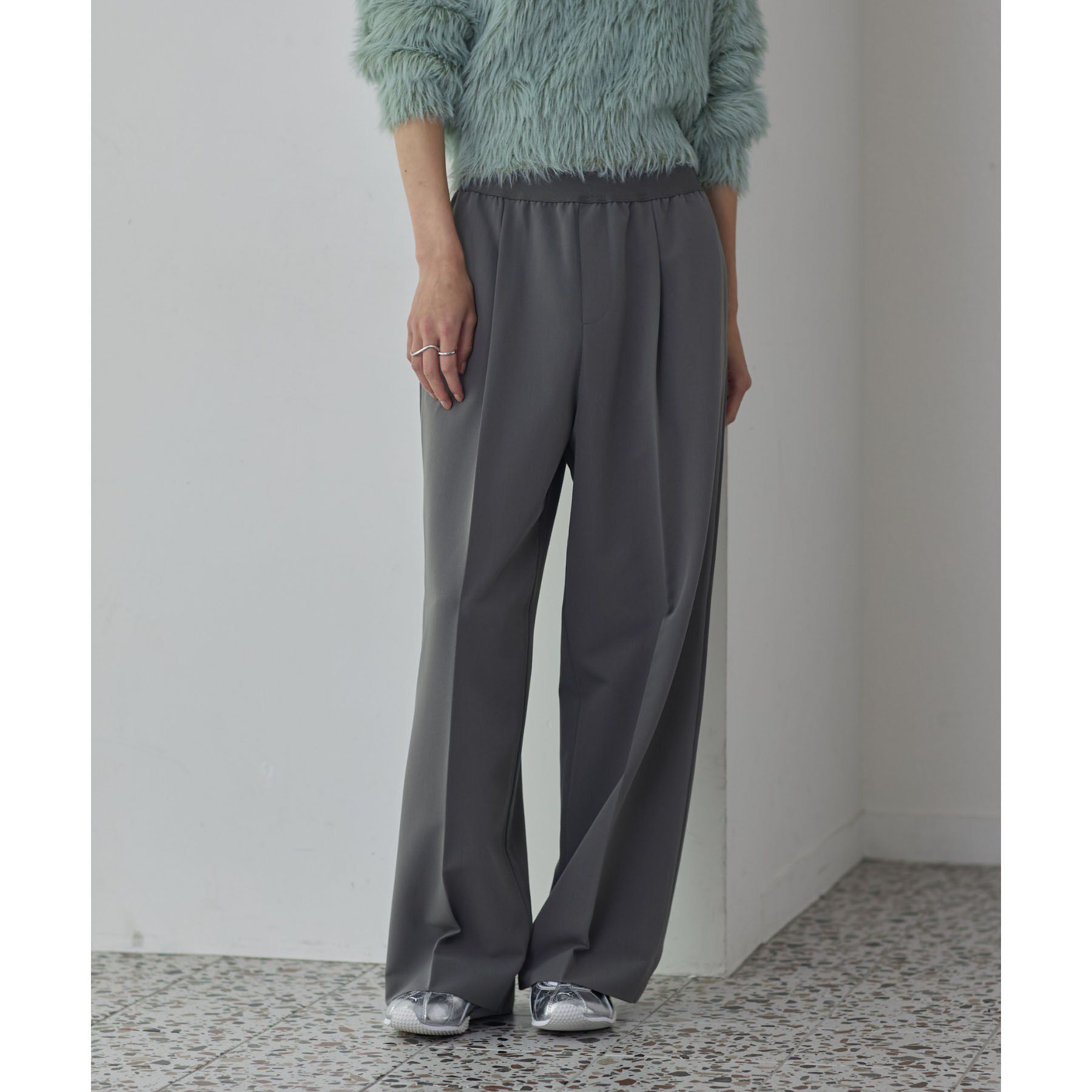 GALLEST「Comfy Slacks｜イージーストレートワイドパンツ【LIVE紹介／上枝みどりさん着用／セットア」|その他|