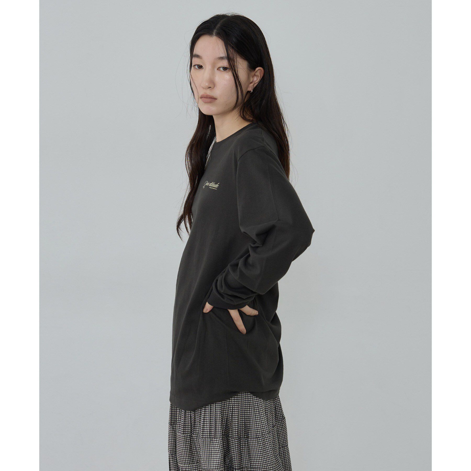 GALLEST「ワンポイントロゴロンT【LIVE紹介／上枝みどりさん着用】」|Tシャツ・カットソー|