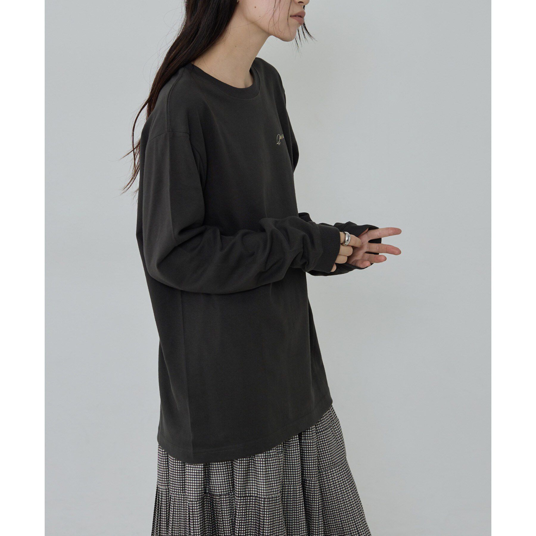 GALLEST「ワンポイントロゴロンT【LIVE紹介／上枝みどりさん着用】」|Tシャツ・カットソー|
