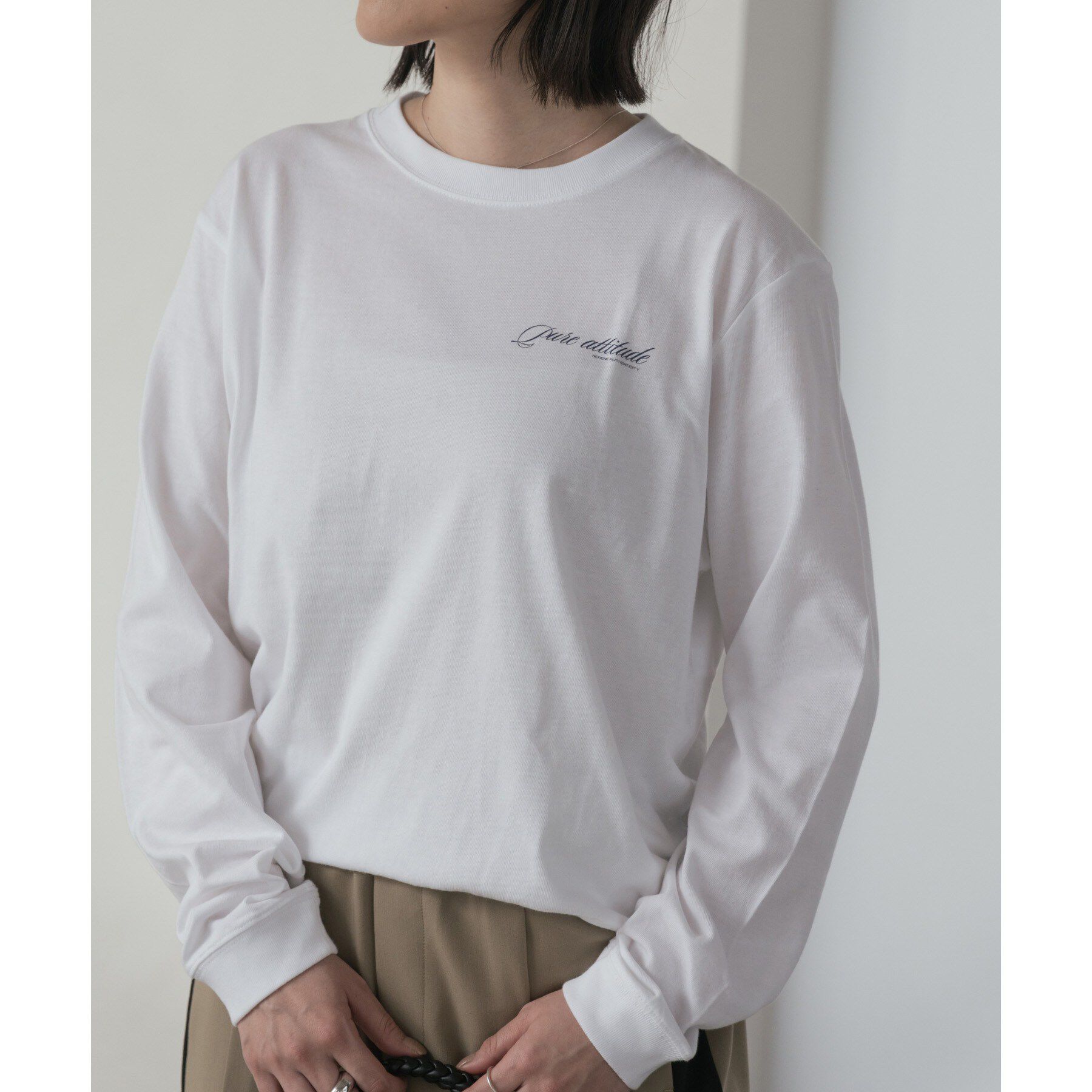 GALLEST「ワンポイントロゴロンT【LIVE紹介／上枝みどりさん着用】」|Tシャツ・カットソー|