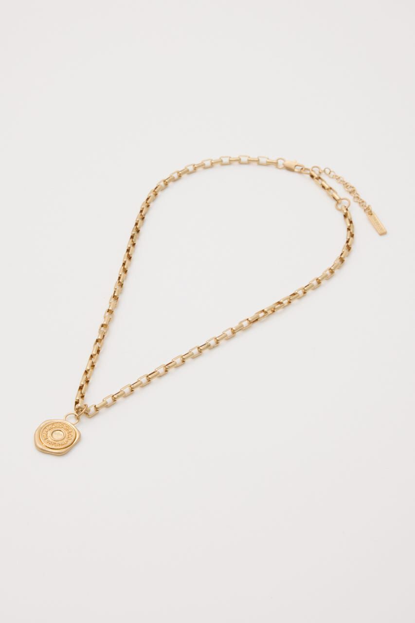 MOUSSY「STAMP CHAIN ネックレス」|ネックレス|