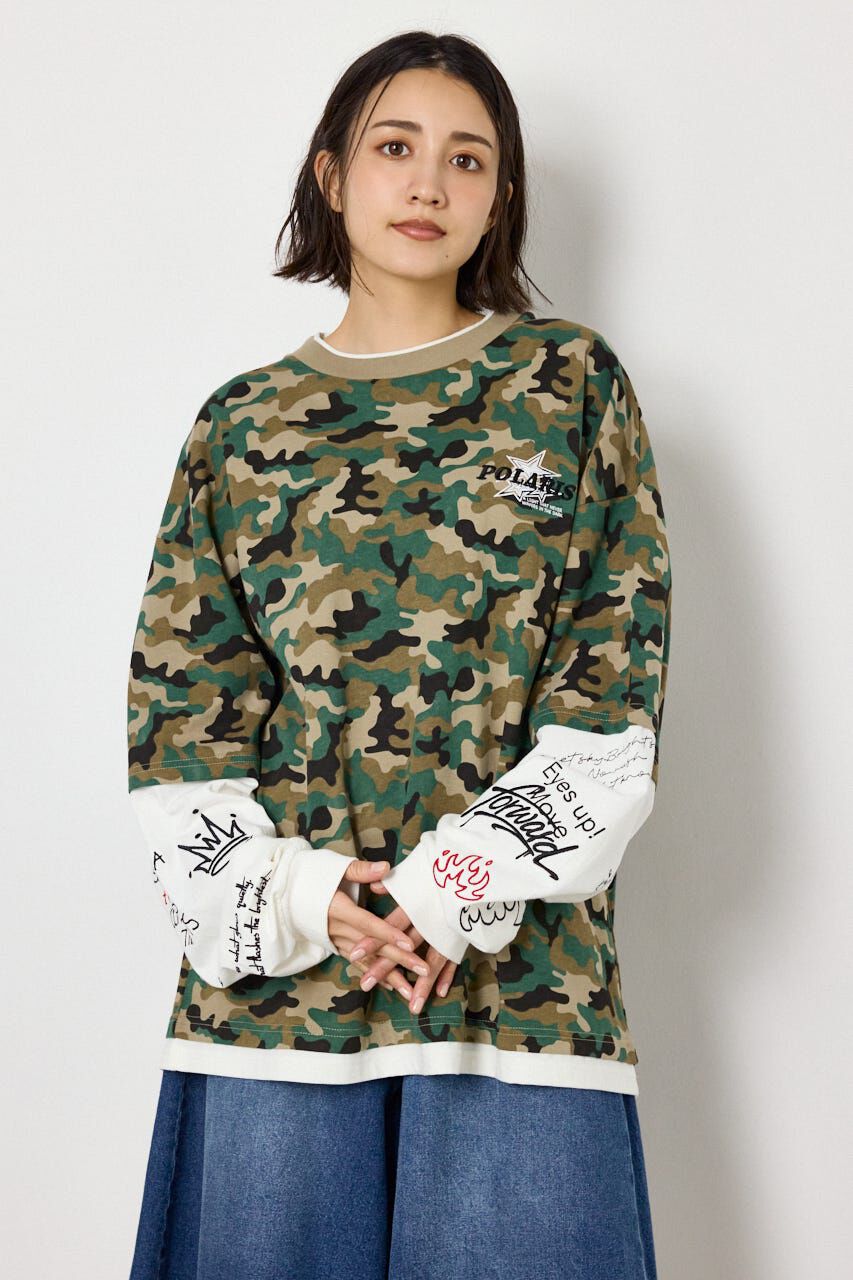 RODEO CROWNS「スターレイヤードロングスリーブTシャツ」|Tシャツ・カットソー|