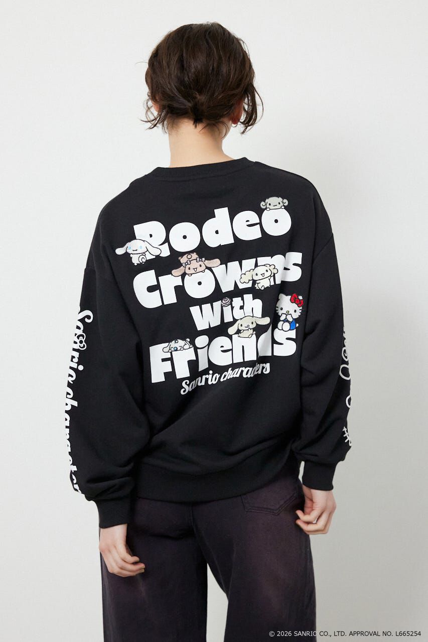 RODEO CROWNS「(サンリオキャラクターズ)スウェットトップス」|パーカー|