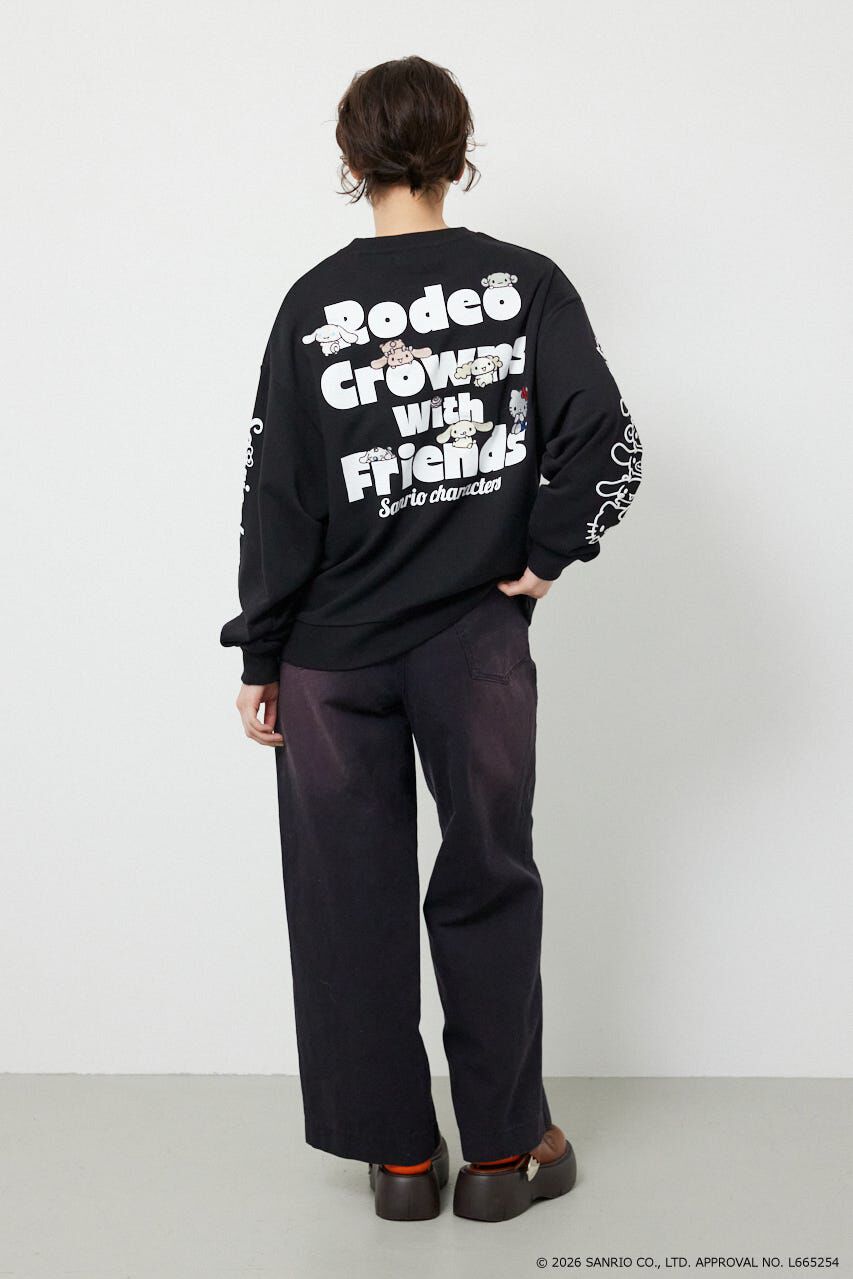 RODEO CROWNS「(サンリオキャラクターズ)スウェットトップス」|パーカー|