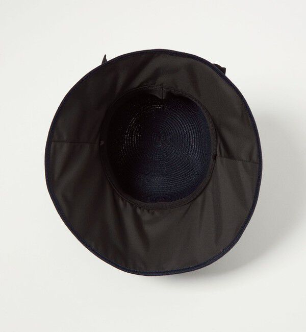 UNITED ARROWS green label relaxing「2WAY 遮光ブリム リボン ハット UVケア」|ハット|