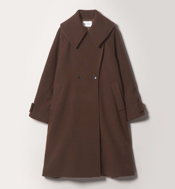 EMMEL REFINES「＜EMMEL REFINES＞EM Wボタン ビッグカラー テントコート」|その他|