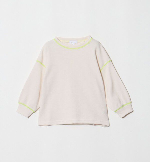 UNITED ARROWS green label relaxing「ハニカム ステッチ ロングスリーブ Tシャツ / キッズ 100cm-160cm」|Tシャツ・カットソー|OFF WHITE