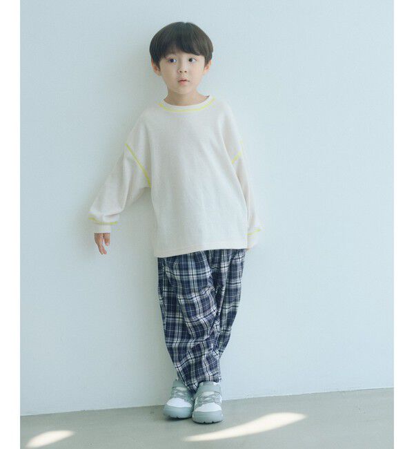 UNITED ARROWS green label relaxing「ハニカム ステッチ ロングスリーブ Tシャツ / キッズ 100cm-160cm」|Tシャツ・カットソー|