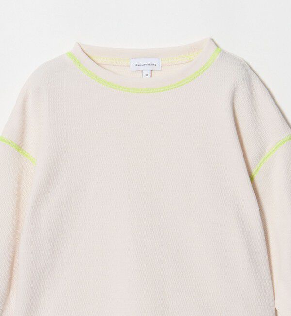 UNITED ARROWS green label relaxing「ハニカム ステッチ ロングスリーブ Tシャツ / キッズ 100cm-160cm」|Tシャツ・カットソー|